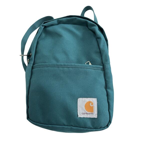 Carhartt Classic Mini Unisex Backpack Tidal Blue Casual Travel Bag - Picture 2 of 12